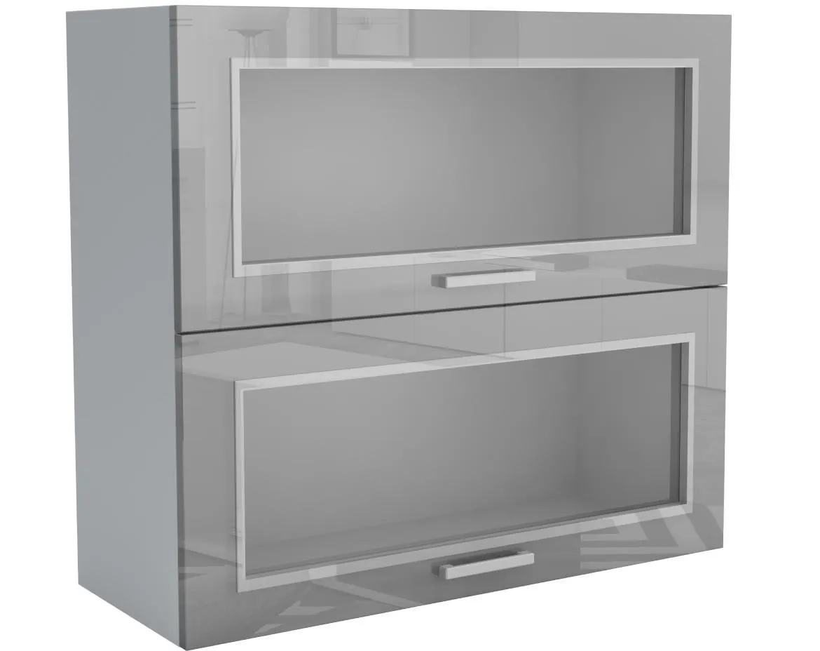 Lucjan  80G 20V LUKS kuhinjski element 80x30x72 cm sivi