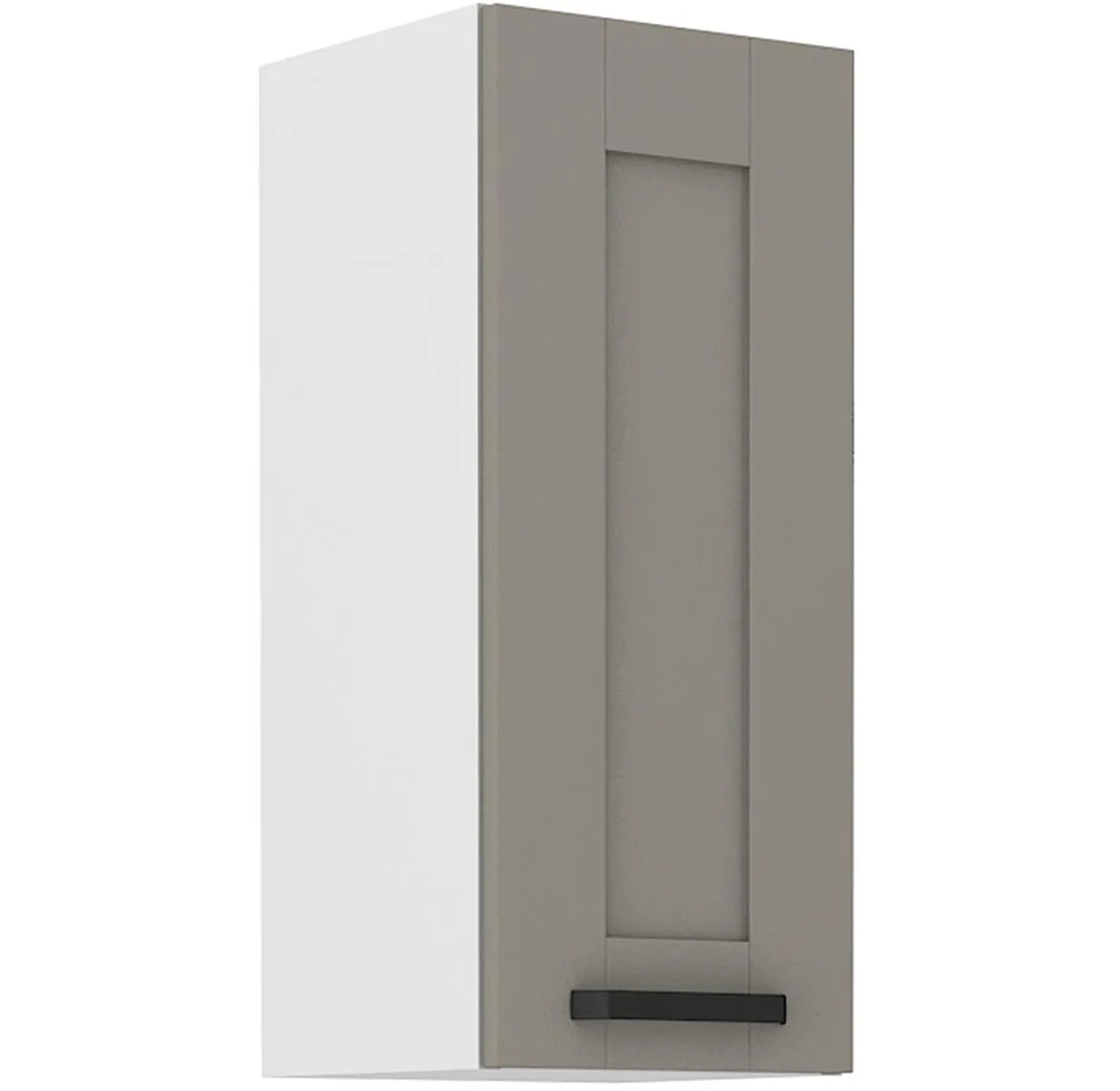 Luna 30G-72 1F kuhinjski element 1 vrata 30x31x72 cm siva/bela
