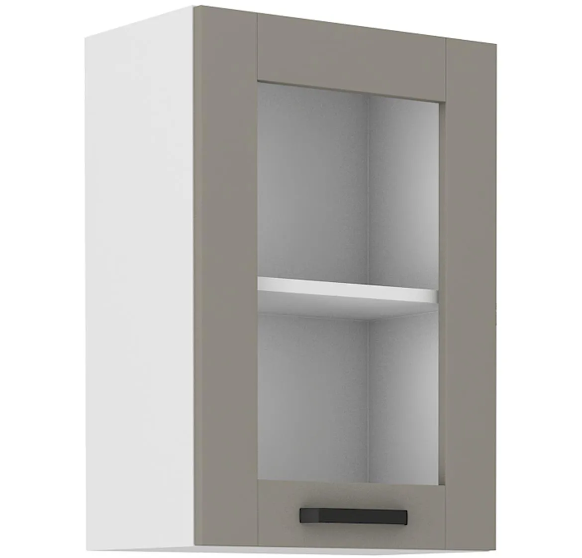Luna 40GS-72 1F kuhinjski element 1 vrata 40x31x72 cm siva/bela