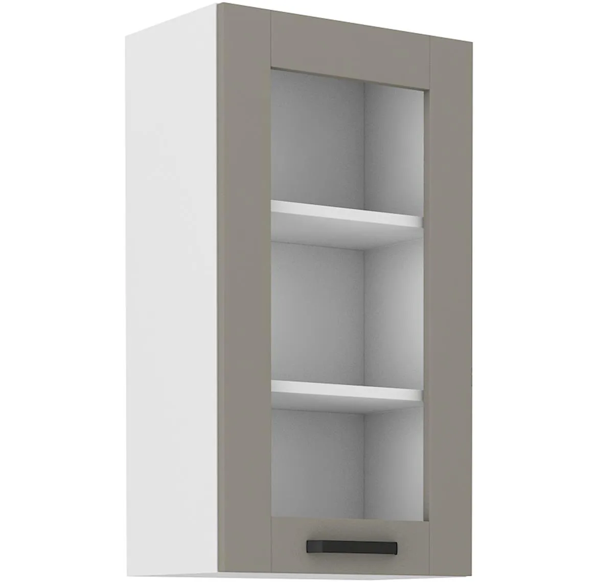 Luna 40GS-90 1F kuhinjski element 1 vrata 40x31x90 cm siva/bela