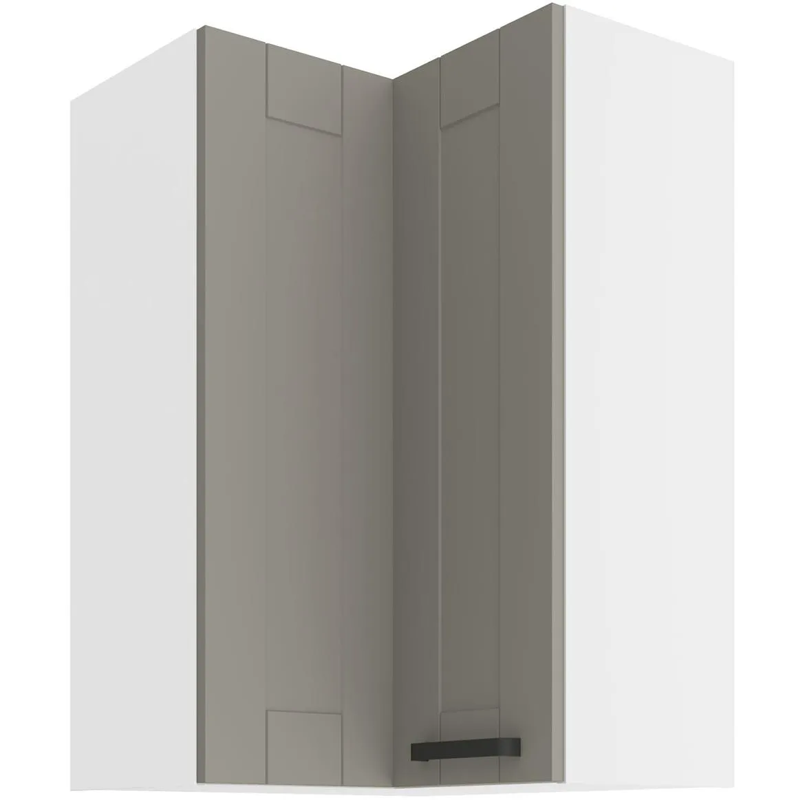 Luna 60x60gn-90 2f (90°) ugaoni el.2vr.60x60x90 bela-siva clay