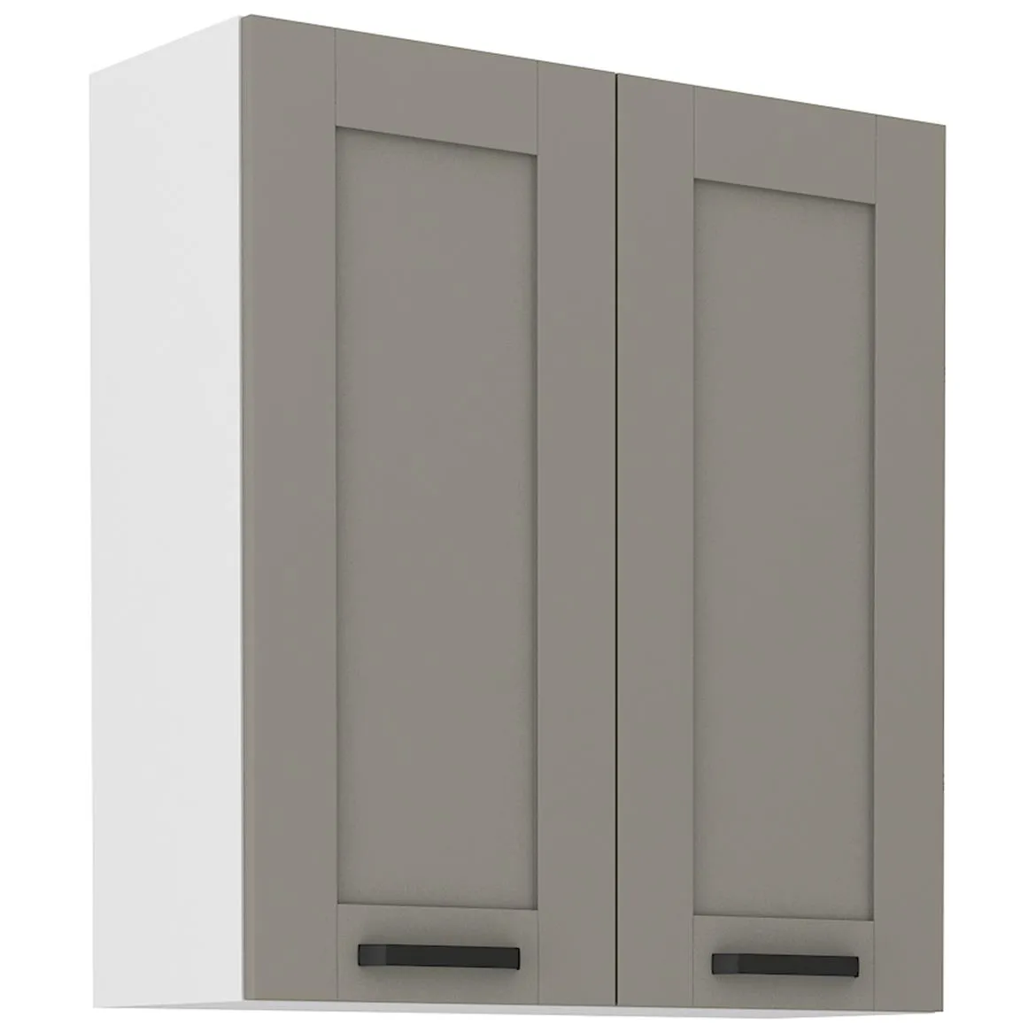 Luna 80G-90 2F kuhinjski element 2 vrata 80x31x90 cm siva/bela