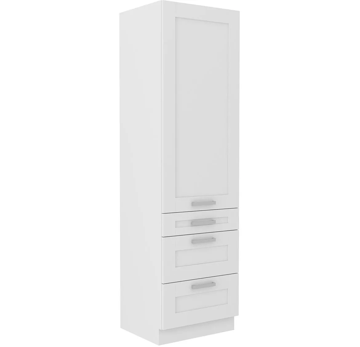 Luna kuhinjski element 2 vrata+3 fioke 60x57x210 beli