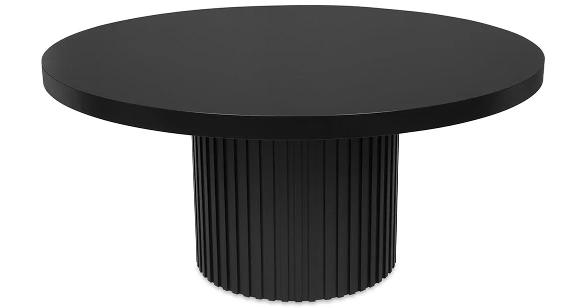 Madison klub sto D90x72cm crni