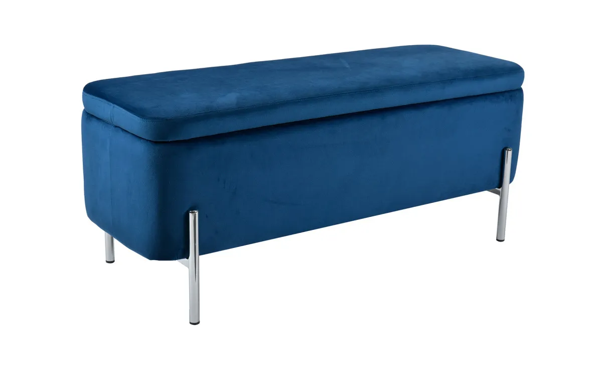 Maiden tabure plavi 110x44x44 cm