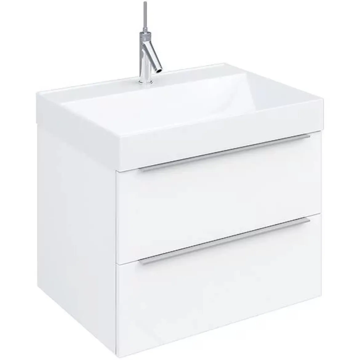Malaga kupatilski set 2 fioke 50,1x44,7x43 cm beli