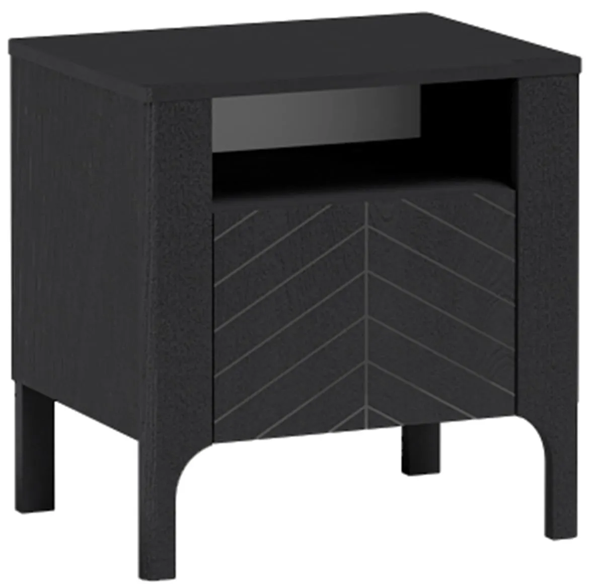 Malumi M10 nocni ormaric 54x40,5x57 crni