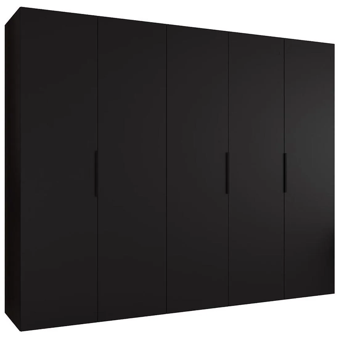 Marbella I garderober 250x50x202 cm crna