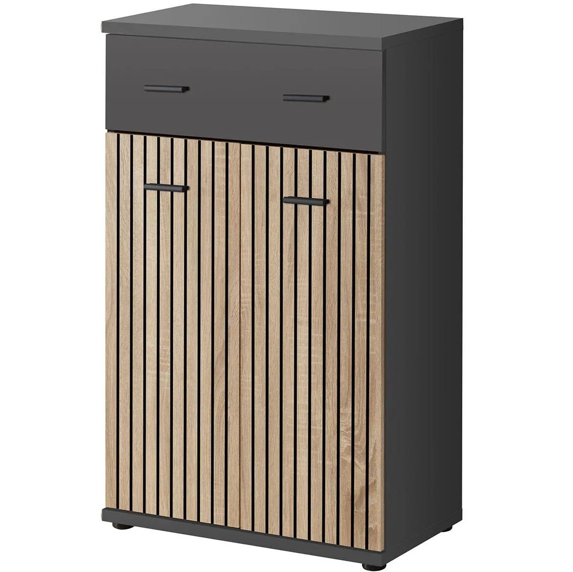 Marco Typ G komoda 60x32x96 cm artisan hrast /antracit