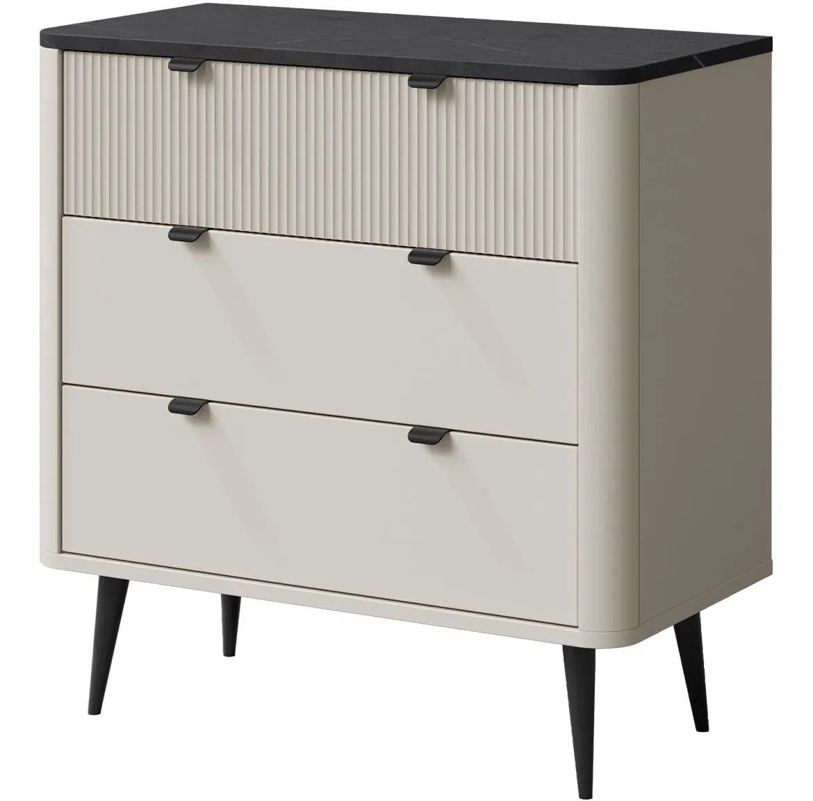Marly 11 3s komoda 90x40x82 kašmir bež/siva