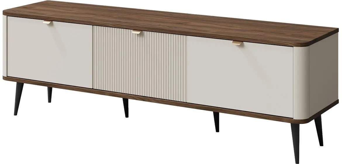 Marly 13 TV komoda 160x40x52 kašmir bež/orah
