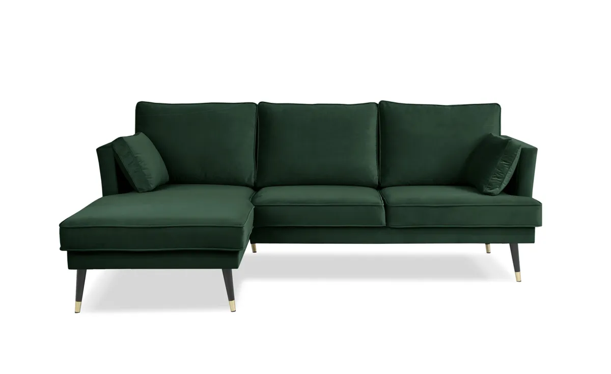 Marrit ugaona garnitura zelena leva 236x157x91 cm