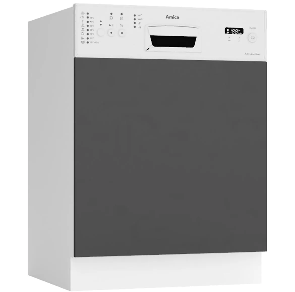 Max 60po front za sudomašinu 59,6x1,6x57 cm tamno sivi