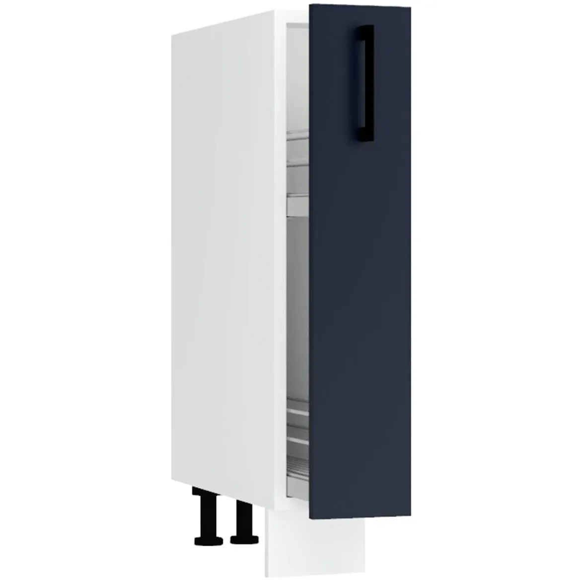 Max D15 kuhinjski element 1 fioka 15x52,4x82 cm belo/plavi