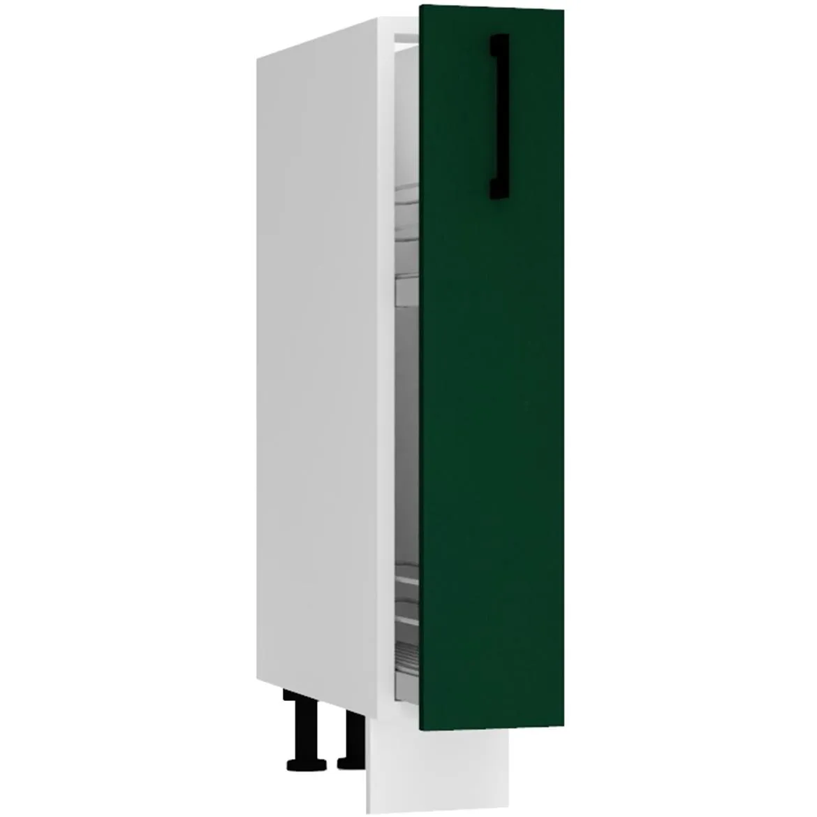 Max D15 kuhinjski element 1 fioka 15x52,4x82 cm belo/zeleni