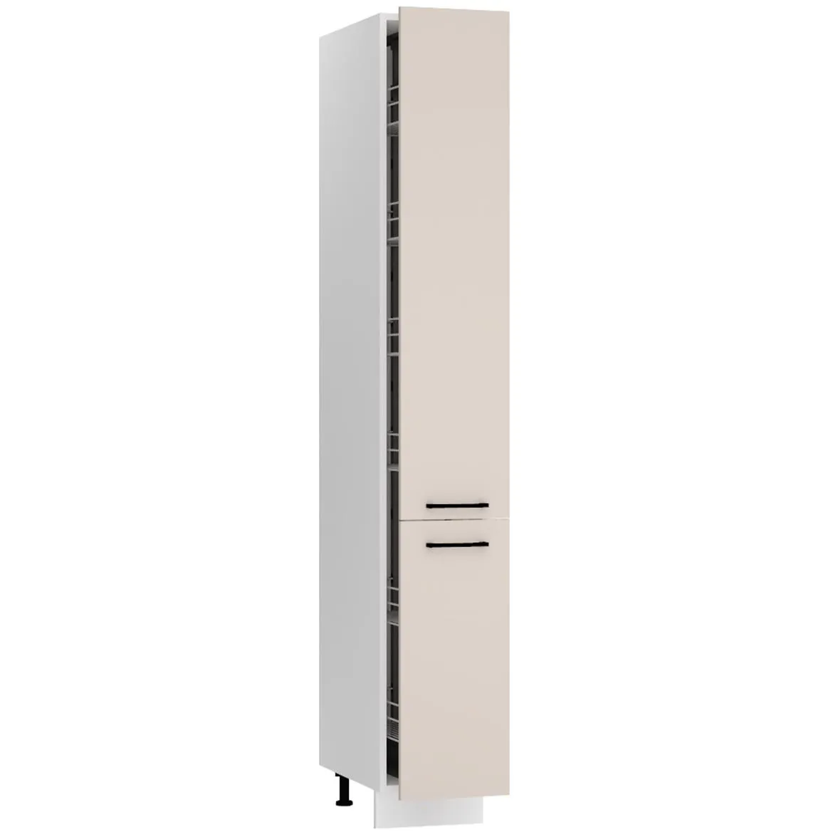 Max D30 2133 kuhinjski element 2 fioke 30x56x213,3 cm belo/bež