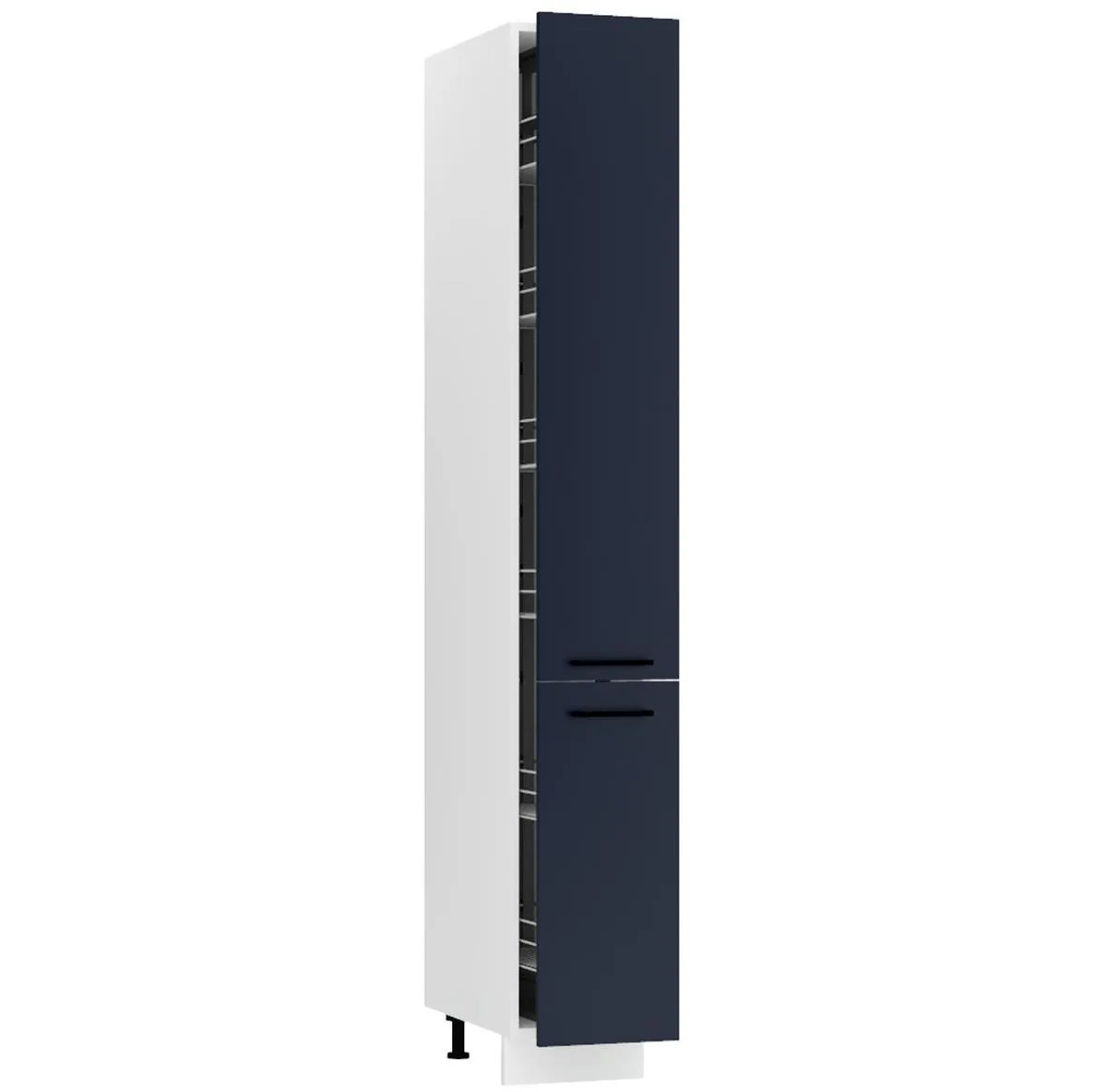 Max D30 Cargo Maxi 2133 kuhinjski element 2 fioke 30x56x213,3 cm belo/plavi
