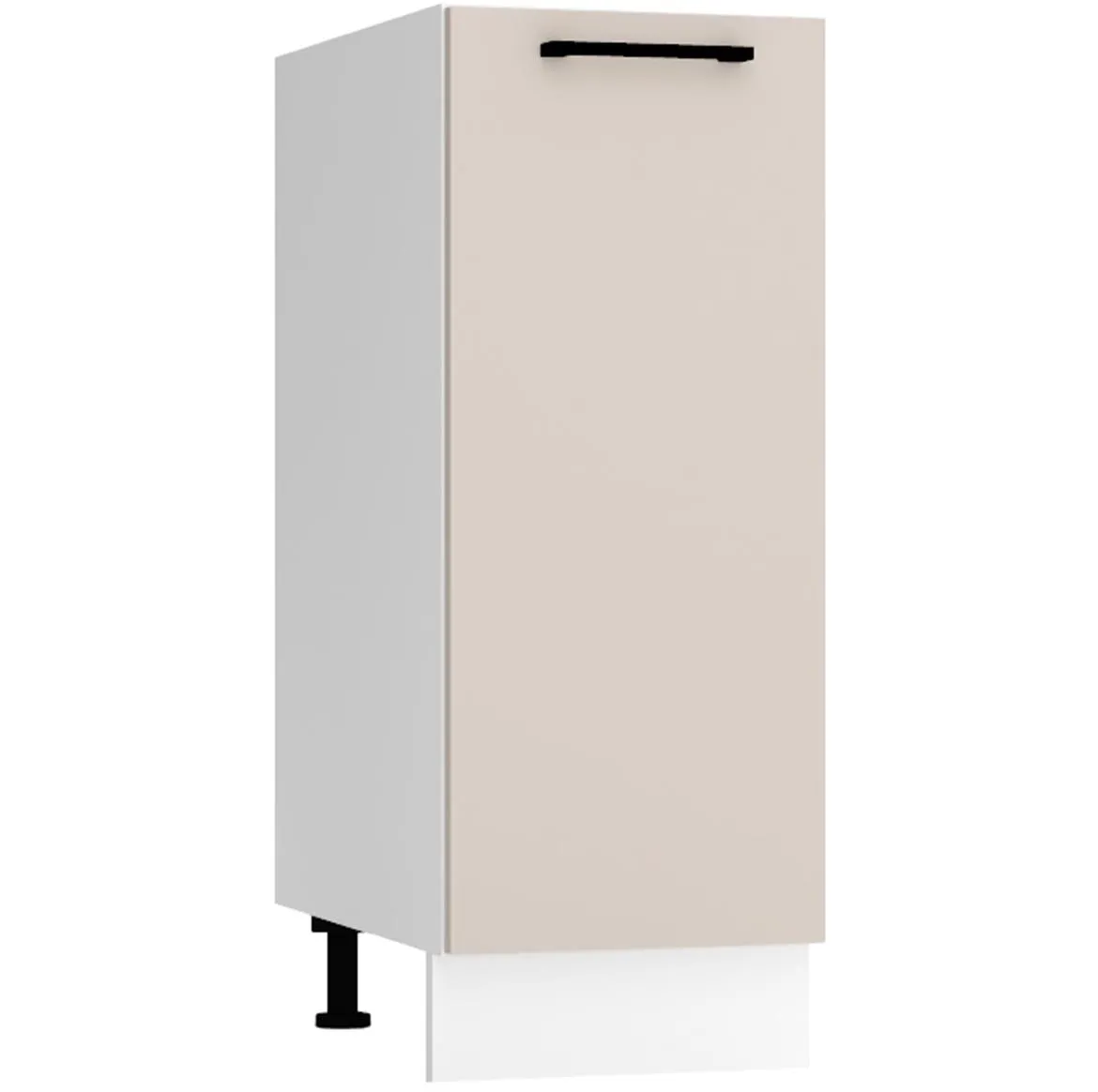 Max D30 Pl kuhinjski element 1 vrata 30x52,4x82 cm belo/bež