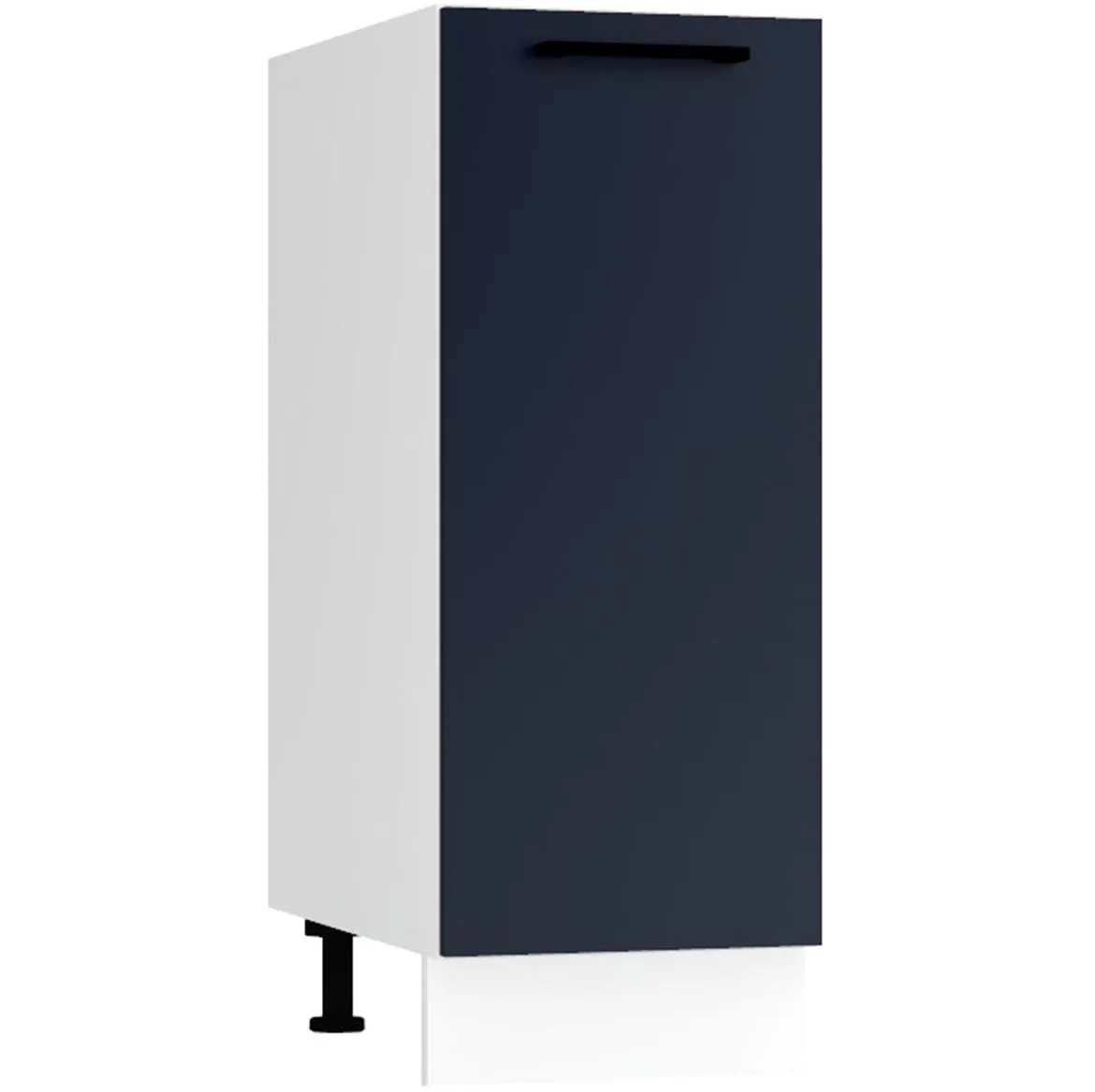 Max D30 Pl kuhinjski element 1 vrata 30x52,4x82 cm belo/plavi