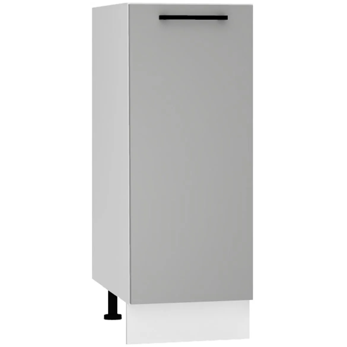 Max D30 Pl kuhinjski element 1 vrata 30x52,4x82 cm belo/sivi