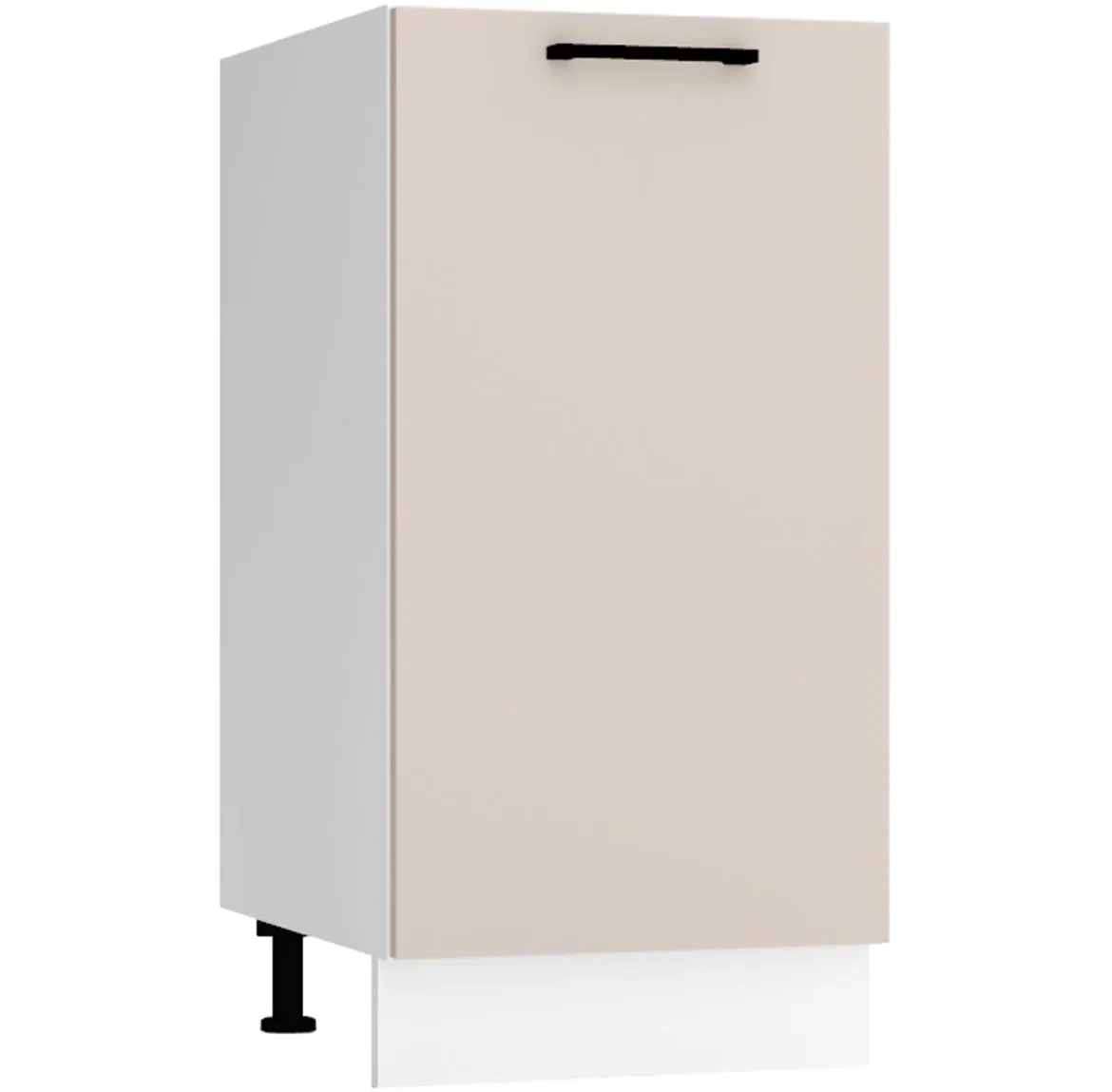 Max D40 Pl kuhinjski element 1 vrata 40x52,4x82 cm belo/bež