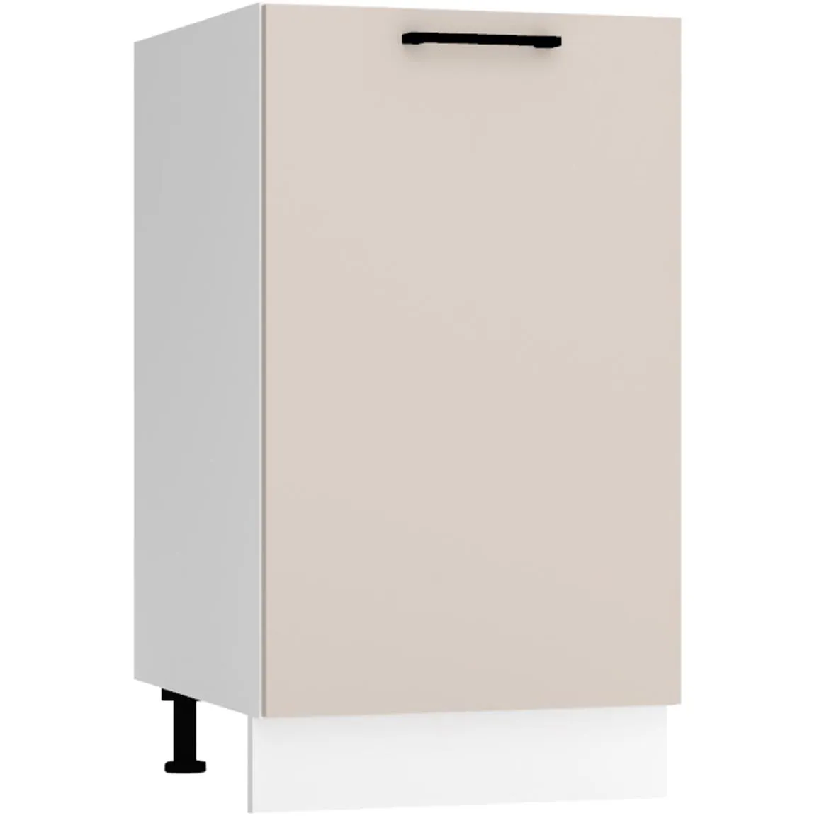 Max D45 Pl kuhinjski element 1 vrata 45x52,4x82 cm belo/bež