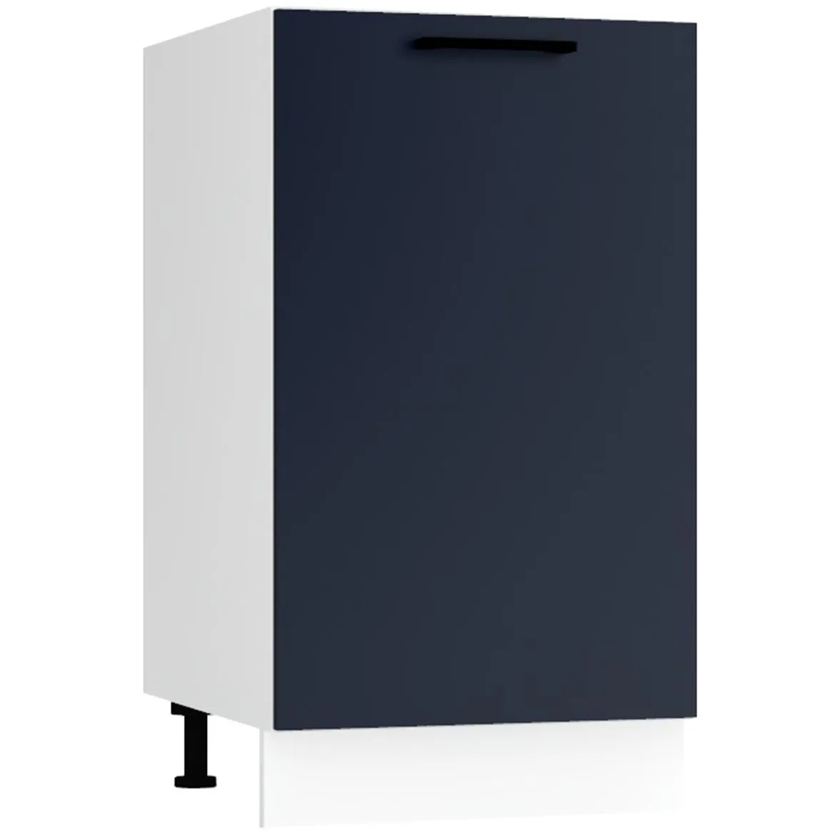 Max D45 Pl kuhinjski element 1 vrata 45x52,4x82 cm belo/plavi