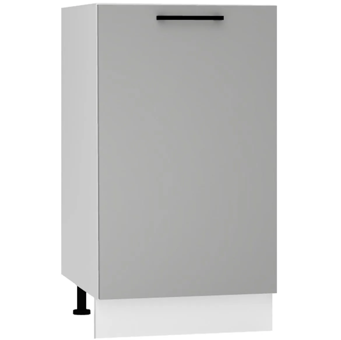 Max D45 Pl kuhinjski element 1 vrata 45x52,4x82 cm belo/sivi