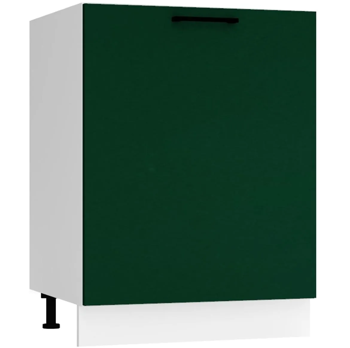 Max D60 Pl kuhinjski element 1 vrata 60x52,4x82 cm belo/zeleni