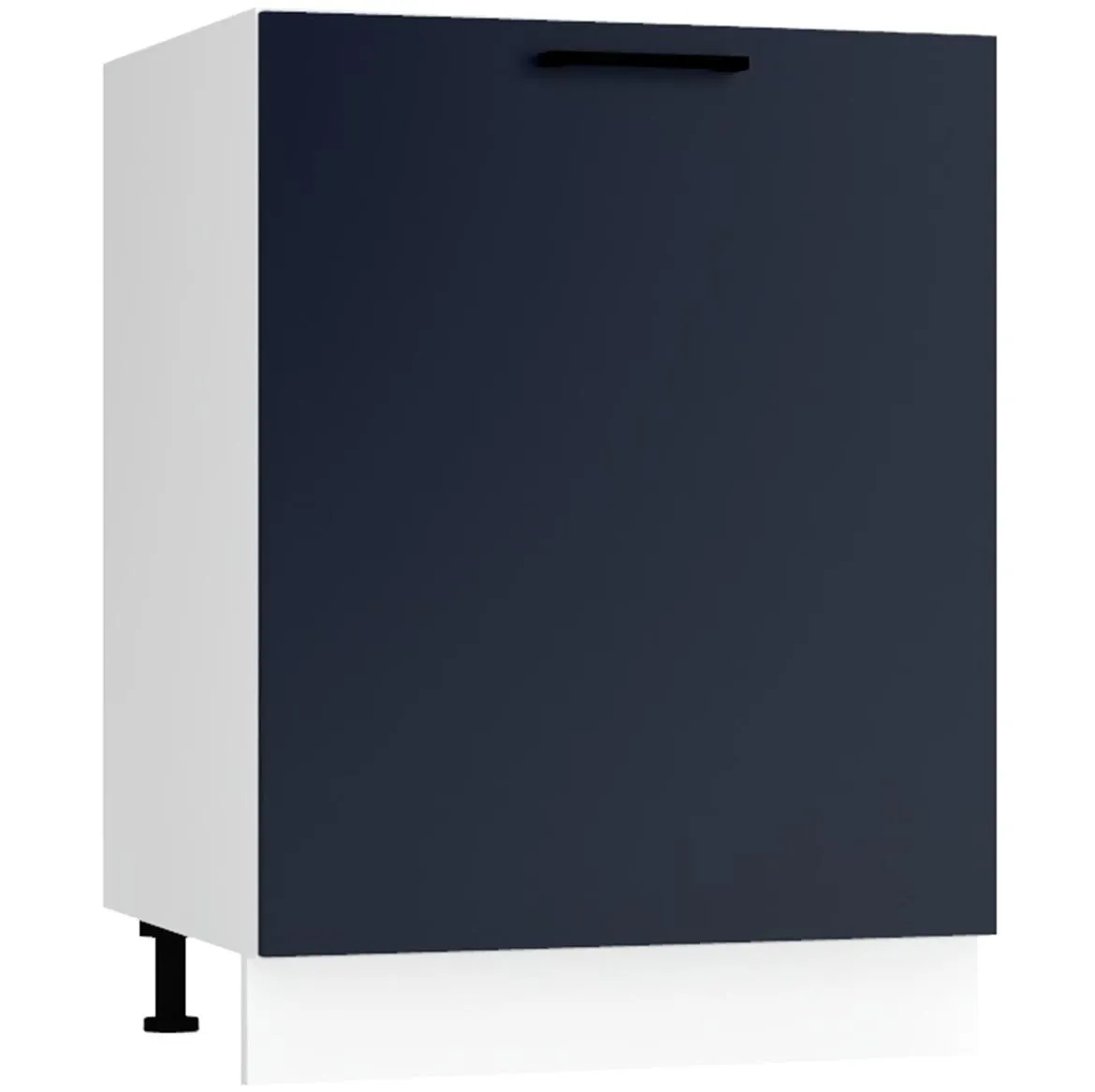 Max D60pc Pl kuhinjski element 1 vrata 60x52,4x82 cm belo/plavi