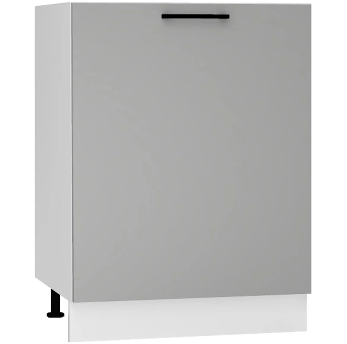Max D60pc Pl kuhinjski element 1 vrata 60x52,4x82 cm belo/sivi