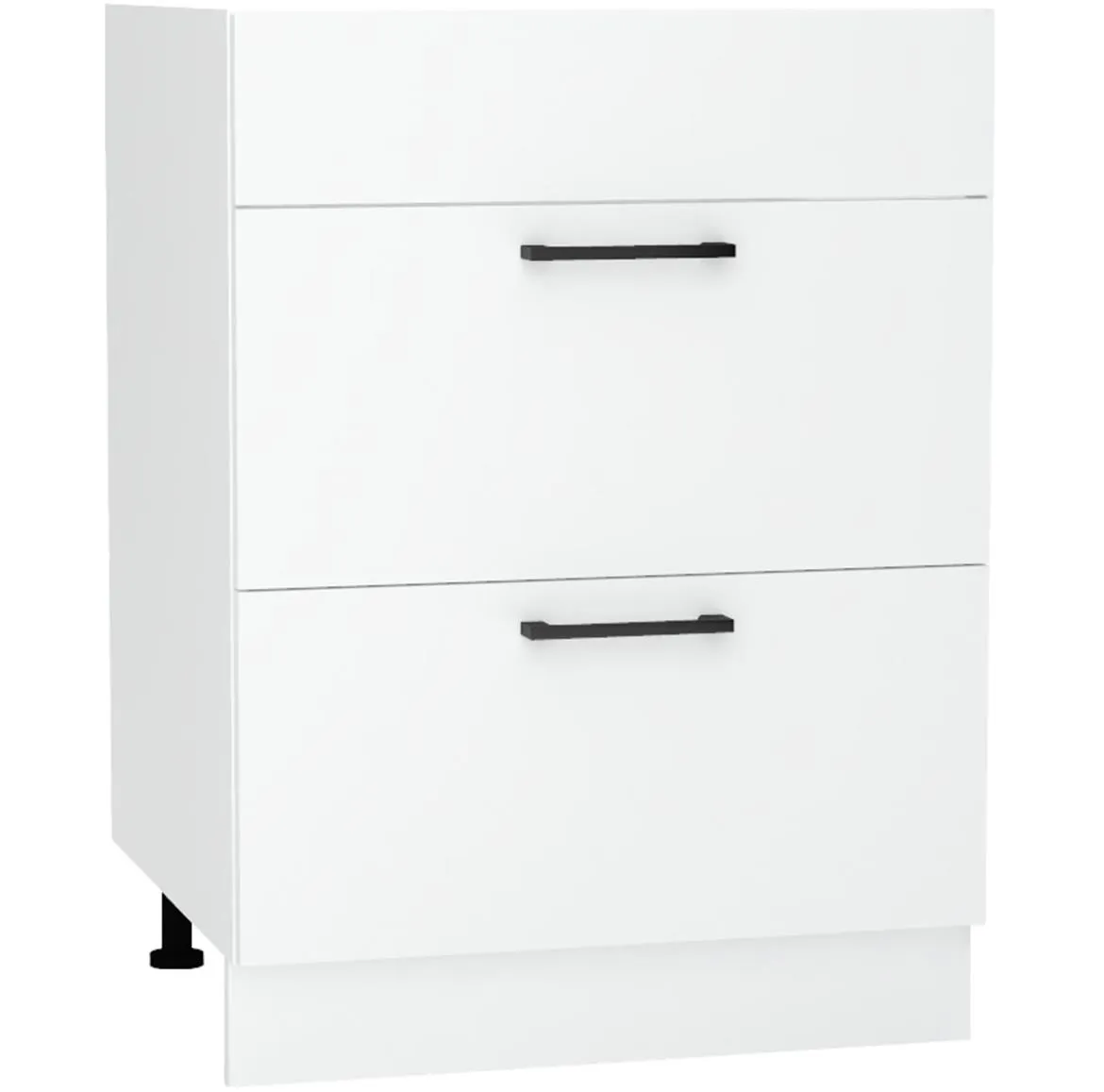 Max D60pc S/2 Zasl kuhinjski element 2 fioke 60x52,4x82 cm beli