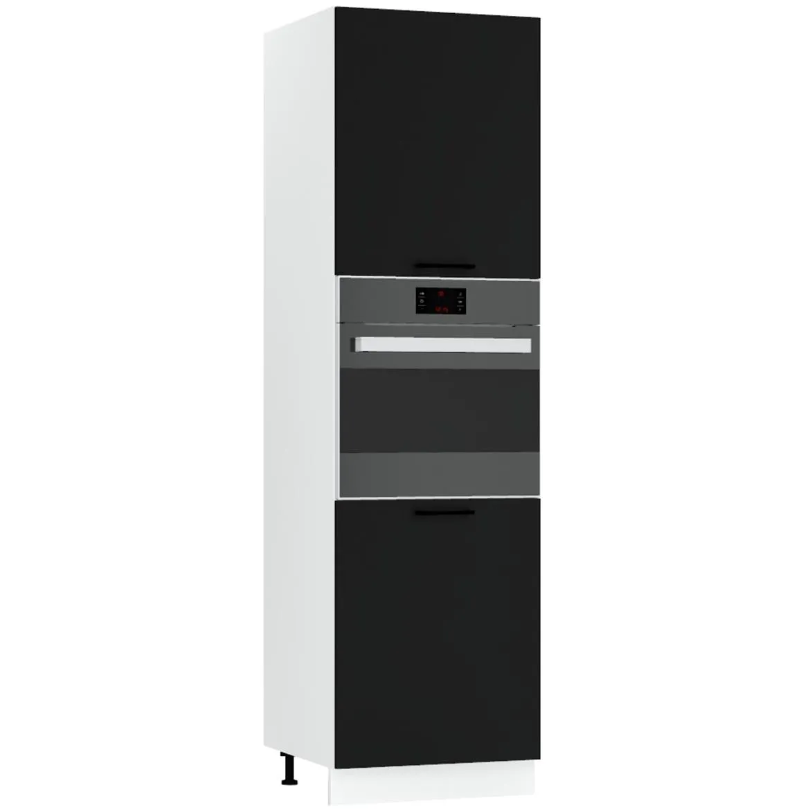 Max D60pk 2133 Pl kuhinjski element za rernu 60x56x213,3 cm belo/crni