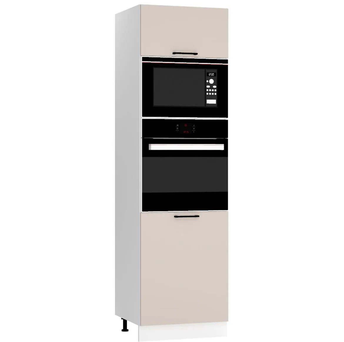 Max D60pk Mv 2133 Pl kuhinjski element za rernu 60x56x213,3 belo/bež