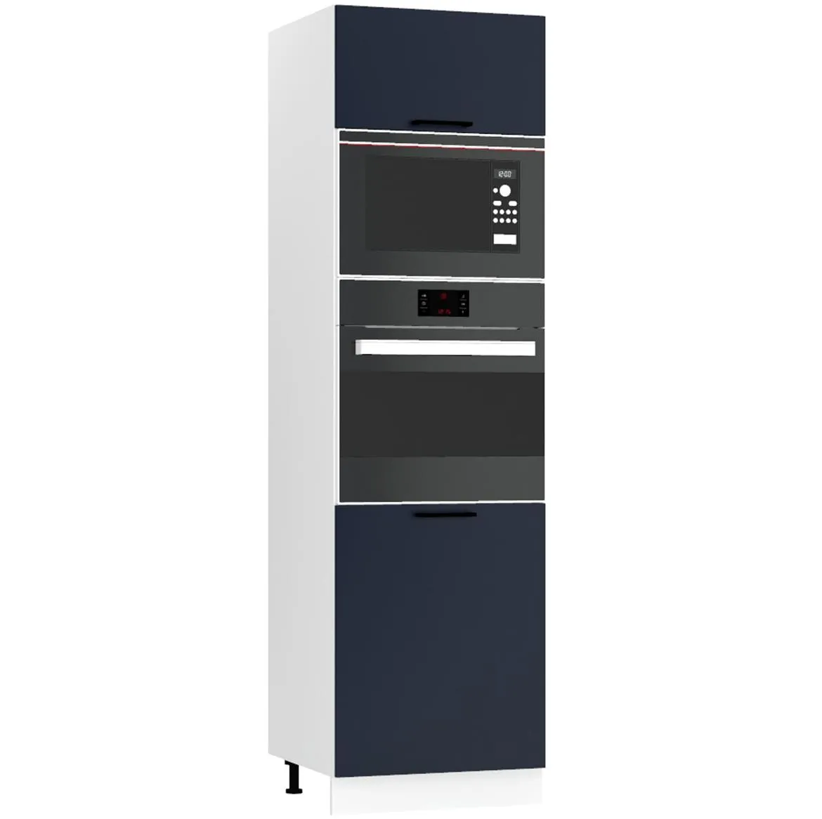 Max D60pk Mv 2133 Pl kuhinjski element za rernu 60x56x213,3 cm belo/plavi