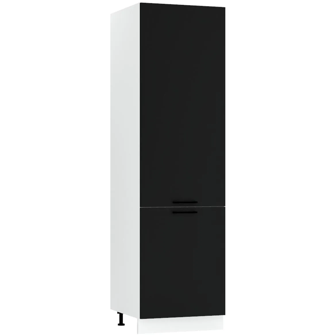 Max D60sl 2133 Pl 2fr kuhinjski element 2 vrata 60x56x213,3 cm belo/crni
