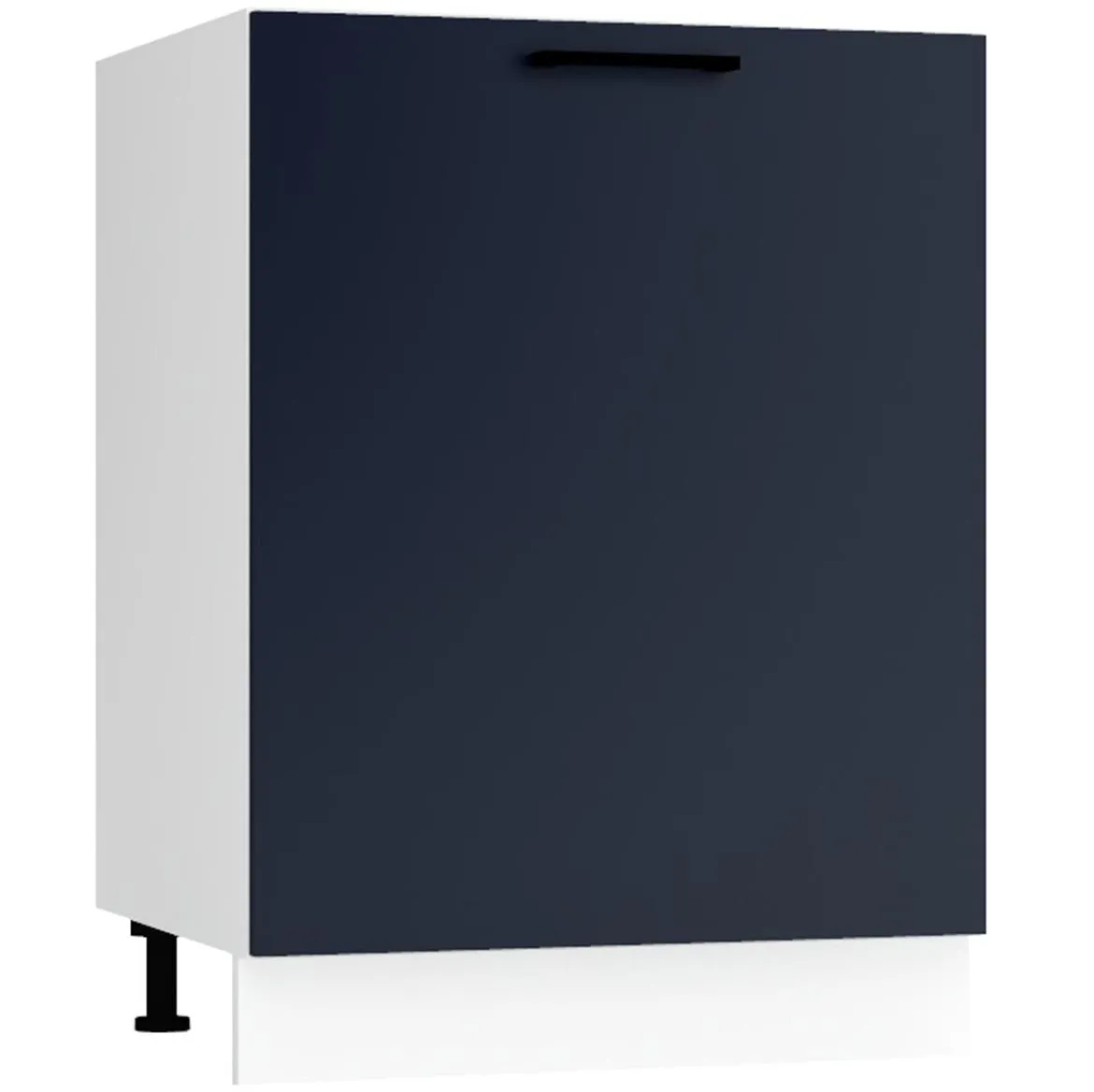 Max D60zl S/1 kuhinjski element 1 vrata 60x52,4x82 cm belo/plavi