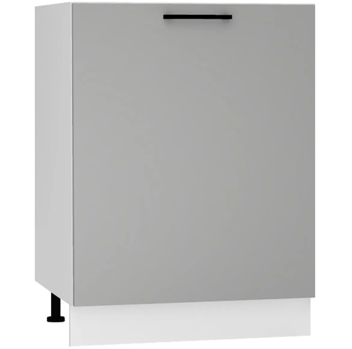 Max D60zl S/1 kuhinjski element 1 vrata 60x52,4x82 cm belo/sivi