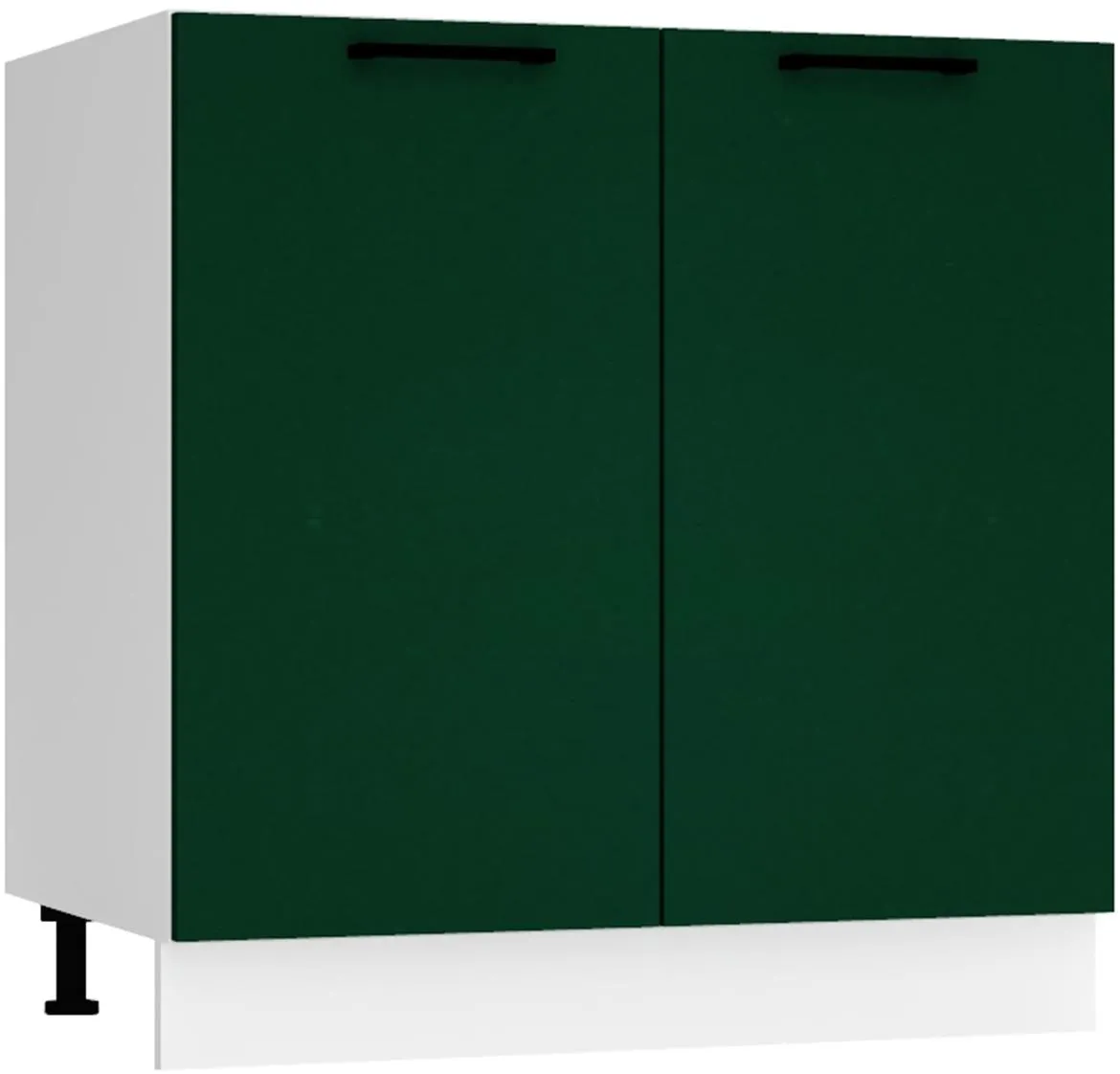 Max D80zl kuhinjski element 2 vrata 80x52,4x82 cm belo/zeleni