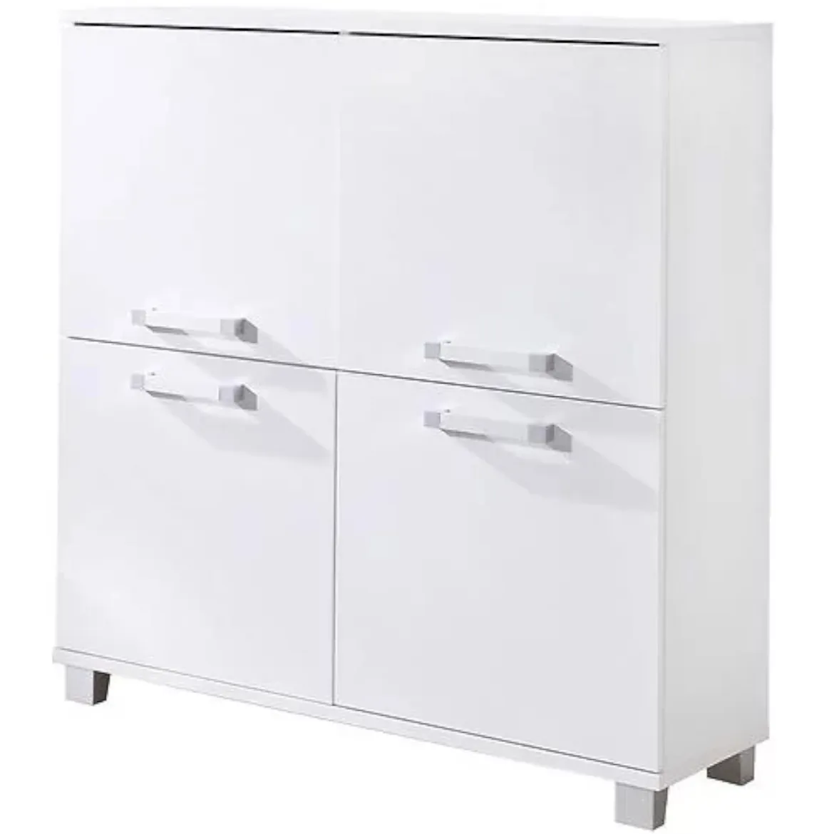 Maximus komoda 4 vrata 100x40x115 bela