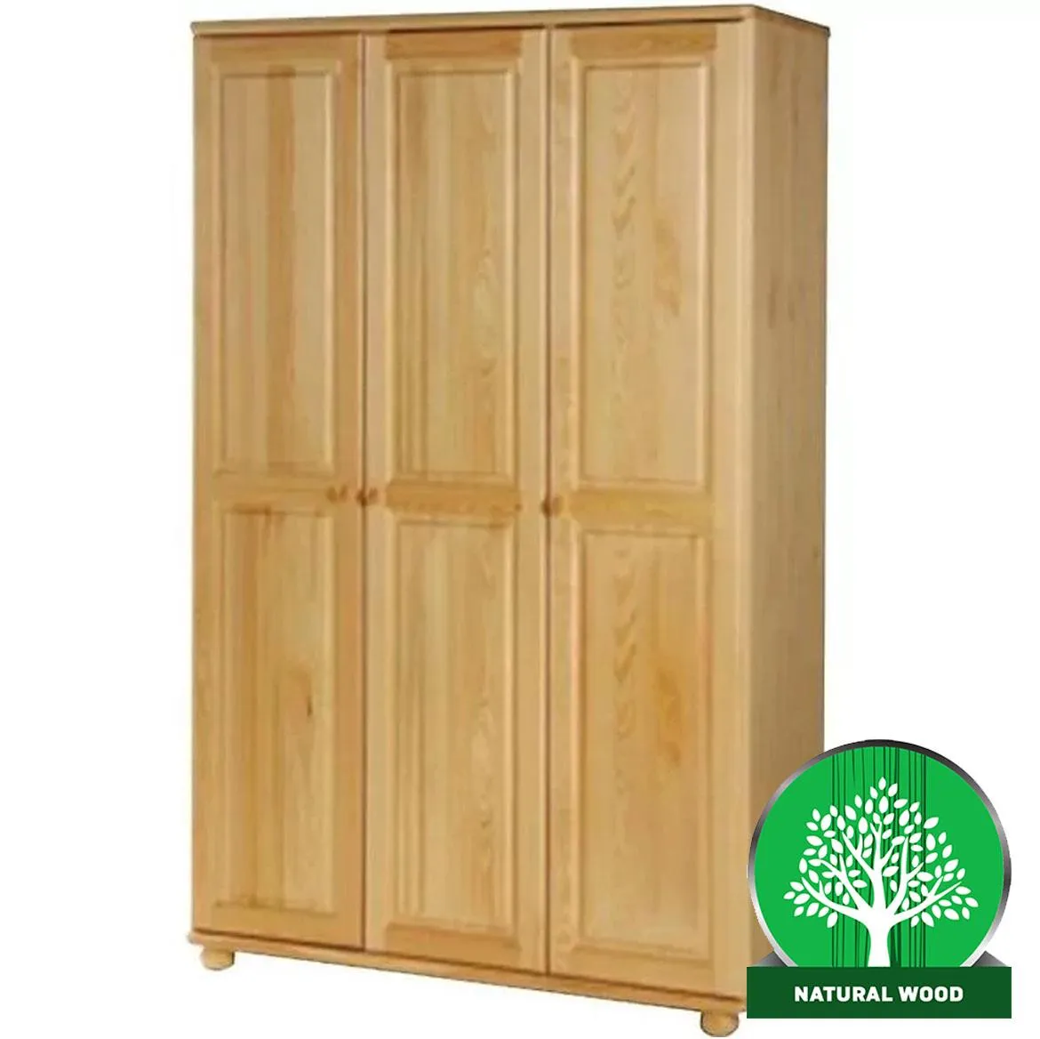 Merkur ormar 3vrata 125x60x197 natur