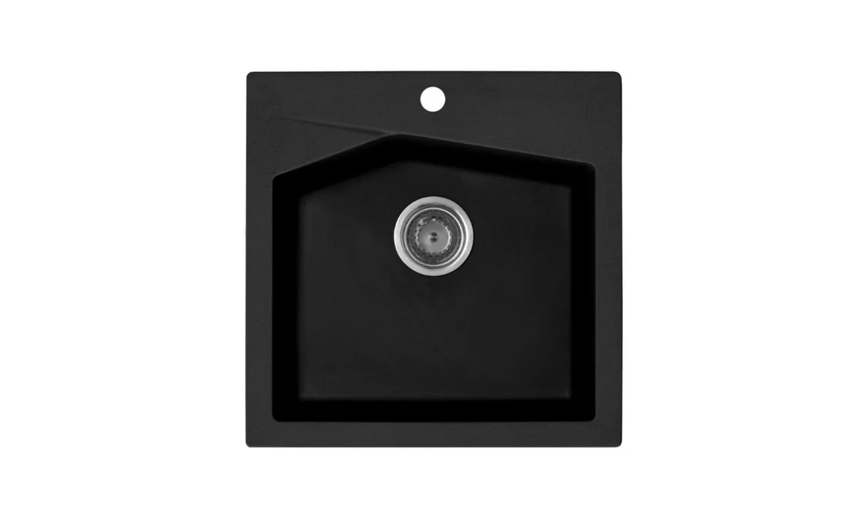 Metalac X Granit Linea 50 crna sudopera + sifon fi90