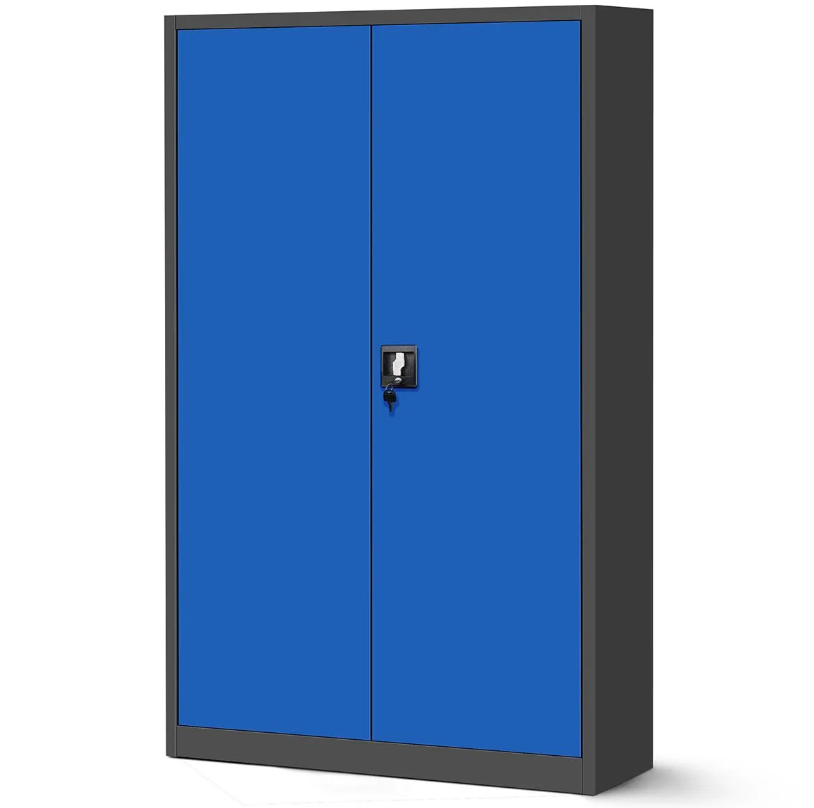 Metalni garderober Jan 2, antracit/plava 115X40X185
