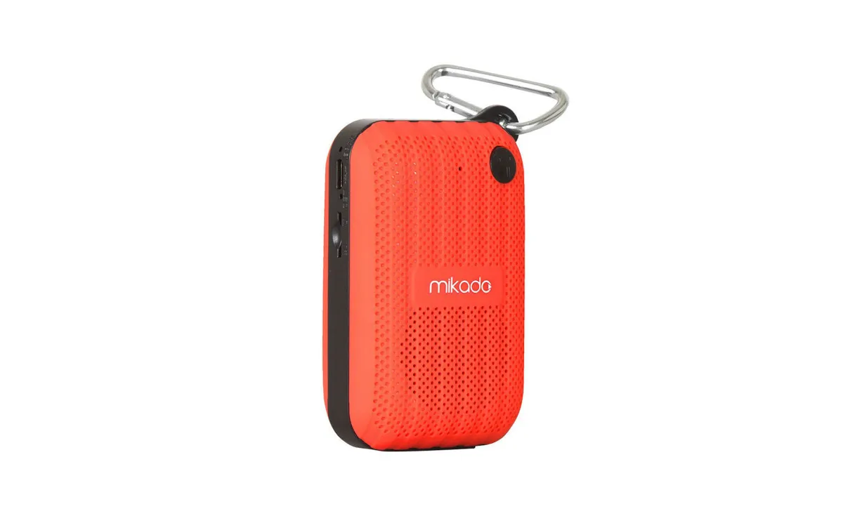 Mikado MD-22BT crveni bluetooth zvučnik