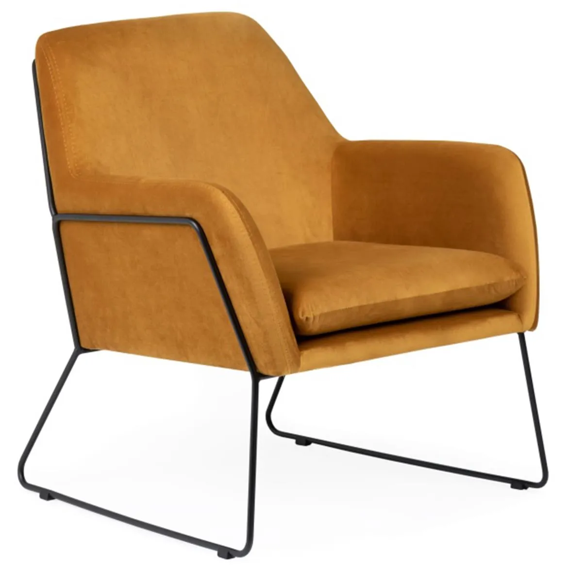 Milan Bluvel 68 / crna fotelja