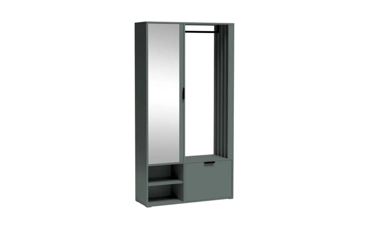 Milo uni predsoblje 100x33x189,4 cm maslinasto zelena