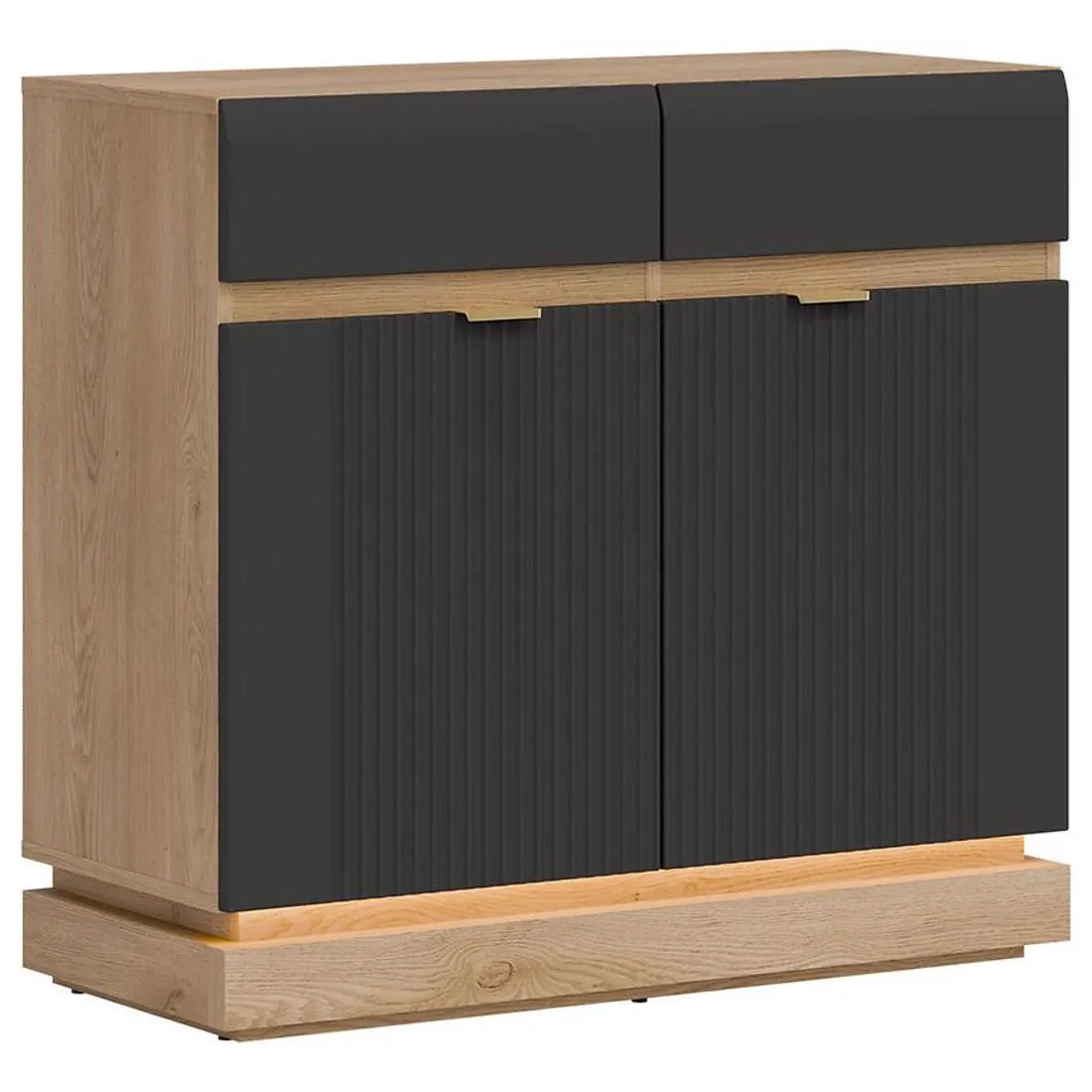 Milton komoda 95x40,5x88 crna