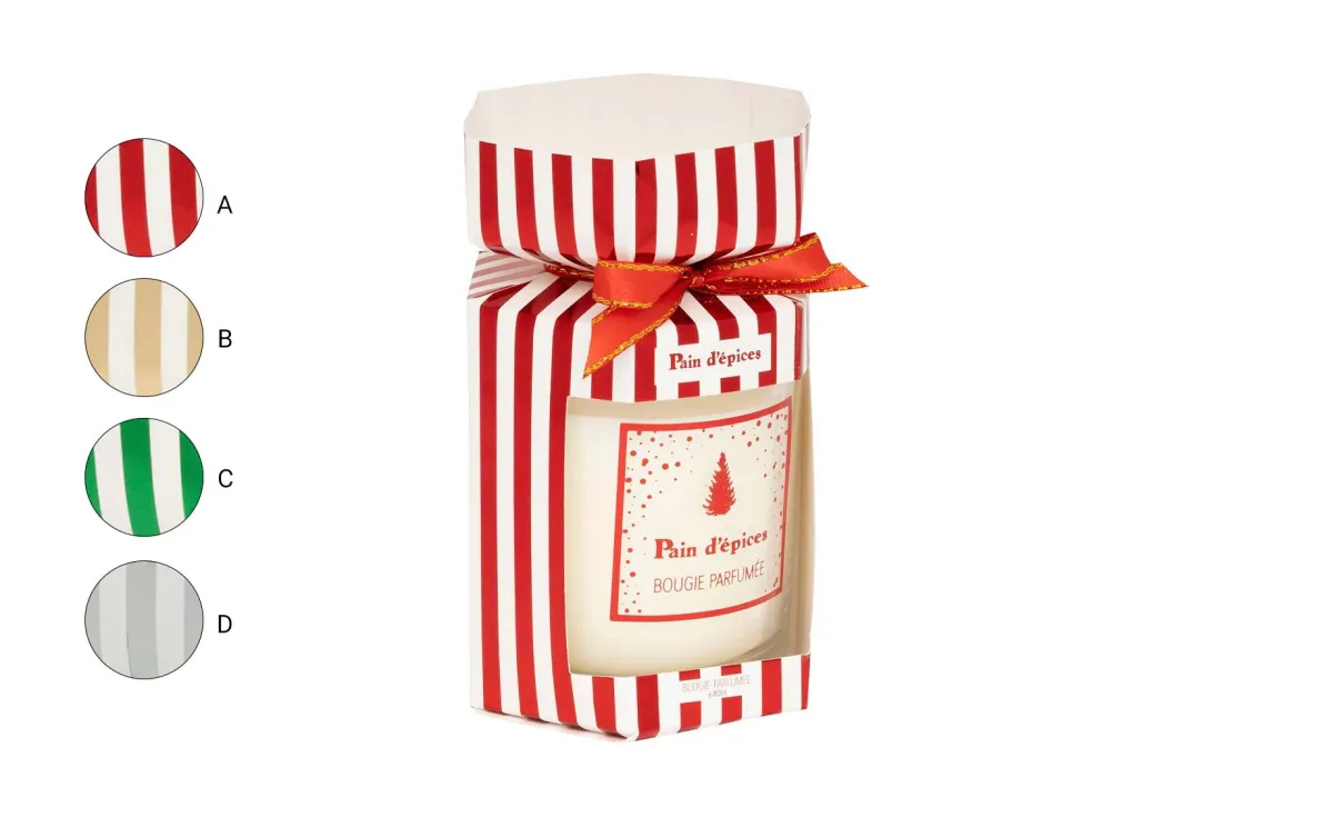 Mirisna sveća crackers 10 cm sort 4