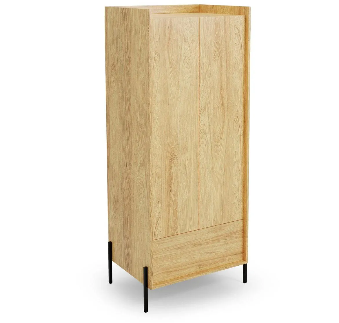 Mobius ormar 2 vrata 78x60x179 cm natur (hikora)