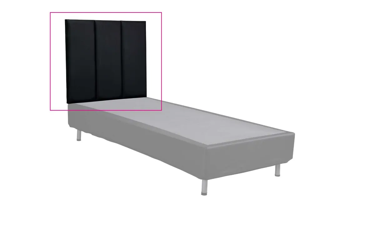 Modal zidni panel 90x80x5cm crni